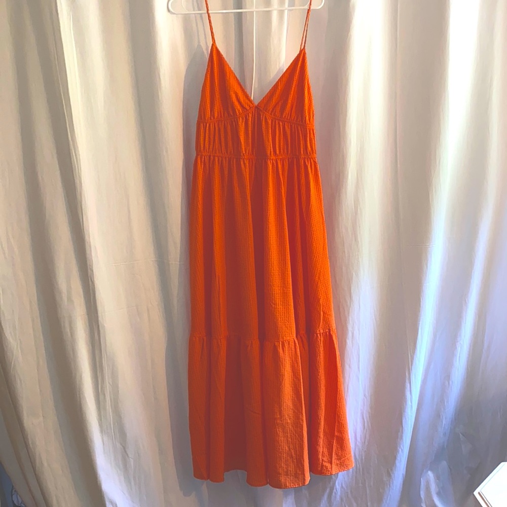 Orange Maxi Dress